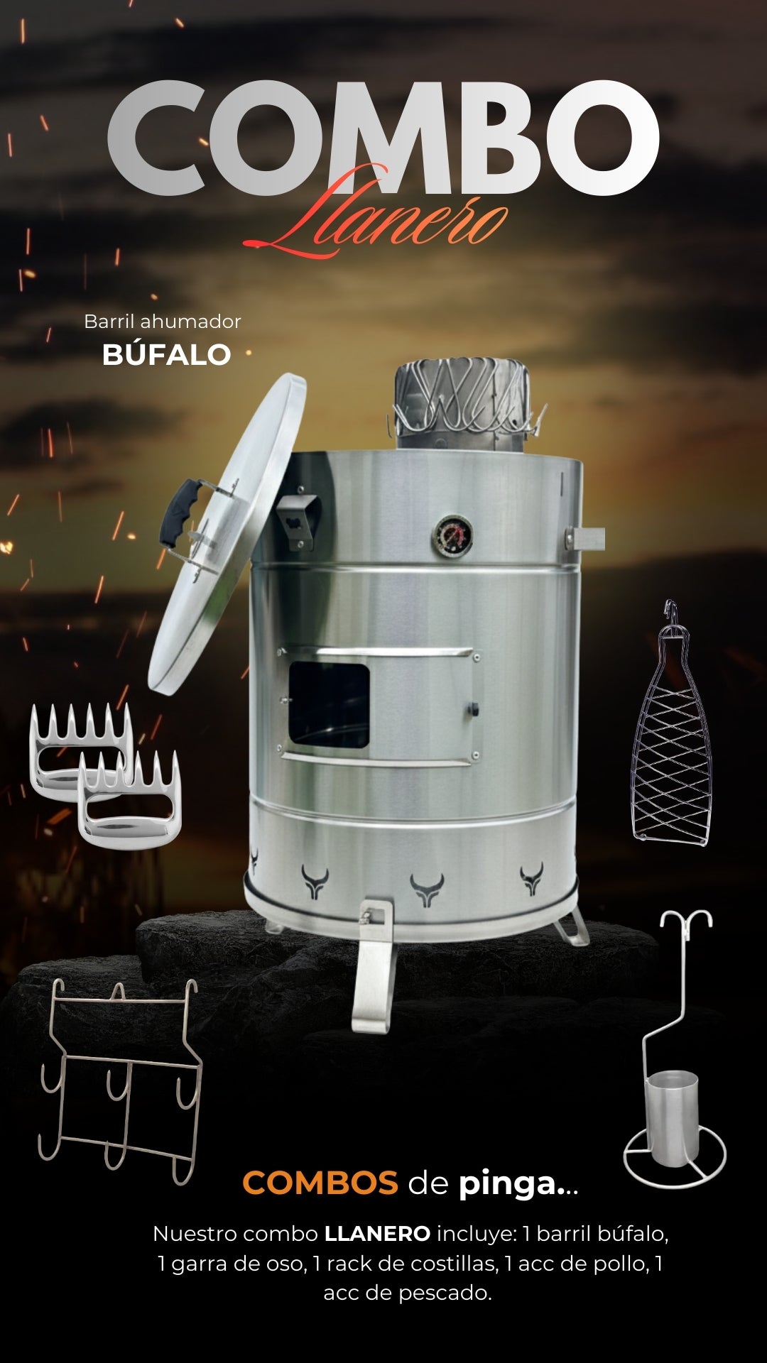 Combo Barril Aumador Llanero Ahorra hasta 30%