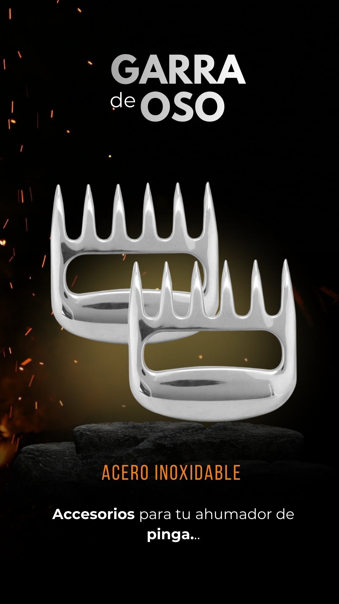 Garra de Oso en Acero