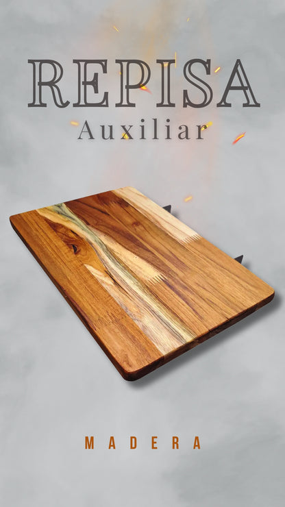 Repisa Mesa Auxiliar para Barril en Madera