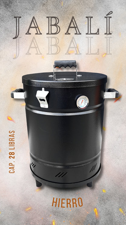 Barril Ahumador Jabali en Hierro