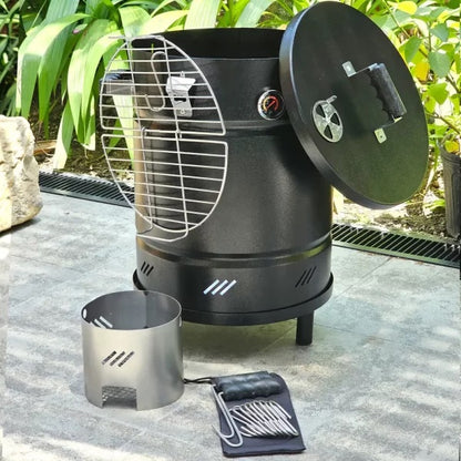 Barril Ahumador Jabali en Hierro